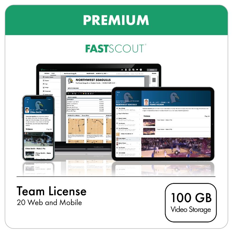 FastScout® Youth Level Scouting Report Building Software