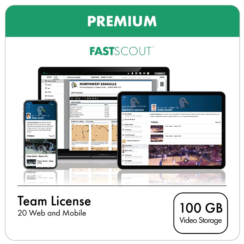 FastScout® Youth Level Scouting Report Building Software - FastModel Sports